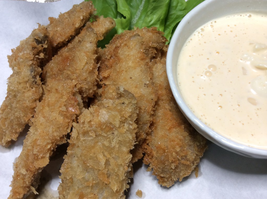 地魚のフライ